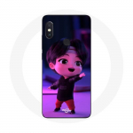 &Uuml;mbris Xiaomi Redmi Note 5 AI kahekaamera BTS TinyTAN Jin Animatsiooni jaoks