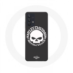 Coque pour Samsung Galaxy A13 5G Harley Davidson Motors Tete de mort