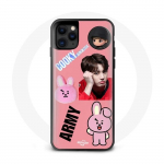 Coque pour Iphone 11 Pro Max BTS Bangtan Gar&ccedil;on BT21 Cooky Jungkook ARMY