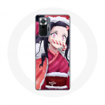&Uuml;mbris Xiaomi Redmi Note 10 Pro Anime Demon Slayer Kamado Nezuko 2023. aasta j&otilde;ulup&uuml;ha jaoks