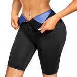 Naiste k&otilde;rge v&ouml;&ouml;kohaga saun L&uuml;hikese higiga Treeningp&uuml;ksid Treening Fitness Treening Kehakujundaja Salendav Reied Kujundusr&otilde;ivad Tummy Control Thermo S&auml;&auml;rised S/M sinine/must