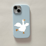 N11 DUCK DUCK pehme tagakaas iPhone 15 14 13 Pro Max jaoks Samsung S23 A14 A12 Xiaomi Poco F5 Redmi 9C Huawei Honor Plating Frame kaamera kaitse&uuml;mbris for iPhone 7