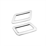 Minu hea auto ABS-kroomiga kliimaseadme ventilatsiooniava katte trimmi kleebis Nissan X-TRAIL Xtrail Rogue T32 2014 2015 2016 2017 osad 2 pcs front white