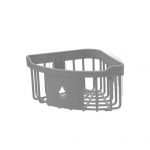 Seinakinnitus kolmnurga nurgas Hoiuriiuli korv K&ouml;&ouml;k Vannituba Korraldaja riiul tumehall v&auml;rv