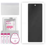 apgo Hydrogel Privacy Matte Screen Protector for Samsung W23, Anti Spy, Hydrogel Film, Flexible, Soft TPU with positioning layer easy installation