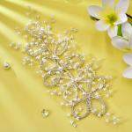 Pruudipeakatted Juukseaksessuaarid Peojuuksed Ehted Tiara, Faux Pearl &otilde;&otilde;nsa k&uuml;ljega peakatted pulmadeks