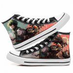 Uus anime My Hero Academia Cosplay Casual Graffiti High Help Canvas Kingad Cos Hip Hop &otilde;pilaskingad 38