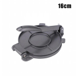 Manuaalne tortillapressi valmistamise t&ouml;&ouml;riist alumiiniumsulamist maisitortillade pressimisriistad isetegemise k&auml;sitsi valmistatud pelmeeninaha valmistamise t&ouml;&ouml;riist k&ouml;&ouml;git&ouml;&ouml;riist 16cm must