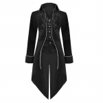 Halloweeni cosplay kost&uuml;&uuml;m Smoking keskaegne renessanss retro kost&uuml;&uuml;m meeste pikad p&auml;&auml;sukesega mantlid XXXL
