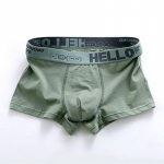 Men's underwear Men's pure cotton boxer pants Comfortable breathable cotton shorts Underwear trend boxer shorts L