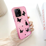 V&auml;rvitud Mustriline V&auml;rviline H&otilde;bedane Kahepoolne K&otilde;va Kest P&otilde;rutuskindel Kukkumisvastane Telefoni&uuml;mbris Xiaomi Redmi Poco jaoks Redmi 10 tumeroosa v&auml;rv