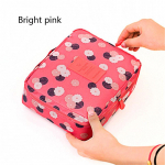 Reisimeigi kosmeetika tualett-tarvete &uuml;mbris Korraldaja S&auml;ilituskott Rippkott Pesukott 7 roosa