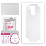 apgo Ultra Clear Protective Skin Sticker for the back compatible with Ulefone Armor X5, Wrap Film, Hydrogel Film, Flexible, Soft TPU with positioning