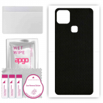 apgo Protective Skin Sticker for the back compatible with Infinix Hot 10i, Wrap Film, Foil, Vinyl - Pattern Matrix