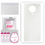 apgo Protective Skin Sticker for the back compatible with Vivo G1, Wrap Film, Foil, Vinyl - Pattern Matte Transparent