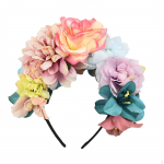 Lillep&auml;rjaga juuksepael Loov isetegemise pruutpeakate pulmapeo cosplay jaoks Style A