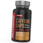 Looduslik kofeiin, Kofeiini kapslid, Nutrend (11119006) 60caps