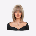 Uus naiste parukas Simulatsiooniparukas 33cm Juuksed Pruun Parukas Bobo t&auml;ispeakate Hingav peakate Ilukaunistusega parukas 33cm 12 inch pruun