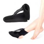 1 tk Plantar Fasciitis Night Splint Sokk Support Dorsaalne Drop Foot Brace Pehmed venivad saapalahased jalgadele, magamiseks, traksid S
