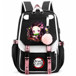 Anime Demon Slayer seljakott naistele l&otilde;uendist s&uuml;learvutikott tagasi kooli seljakott teismelisele t&uuml;drukule poisile koolikott meestele naistele reisikott