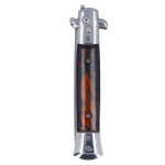 Switchblade Oil juuksekamm roostevabast terasest automaatne vedruga kokkupandav kamm Kokkupandav kamm juuksestiilide jaoks