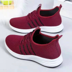 Suvised naistejalatsid Vabaajaspordijalatsid Trendikad keskealised emad Libisemisvastased eakate jalan&otilde;ud Jalutusjalatsid 36 must