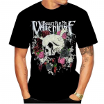 Suvepluusid Bullet For My Valentine T-s&auml;rgid Metal Rock B&auml;nd 3D Prindiga Meeste Naiste Vabaaja Mood &Uuml;lem&otilde;&otilde;duline L&uuml;hikeste Varrukatega T-s&auml;rk L