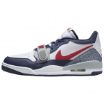 Air Jordan Legacy 312 Low Ol&uuml;mpia Unisex Tossud Sinine Valge Varsity-Punane CD7069-164 46