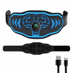 ABS Tooniv V&ouml;&ouml; K&otilde;hulihaste Toonija EMS Lihasstimulaator Meestele Naistele Fitness Treening Keha Vormimine Kodune J&otilde;usaal Treening Harjutus sinine