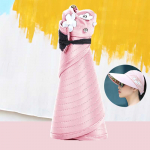 Hea m&uuml;tsi &auml;&auml;rega naiste rannas kokkupandav lai naiste suvine kokkuklapitav laia &auml;&auml;rega p&auml;ikesevarjum&uuml;ts UV p&auml;ikesekindlad rannam&uuml;tsid p&auml;ikesevari UV p&auml;ikesekindlad m&uuml;tsid roosa