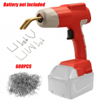 80 W plastist keevitusp&otilde;leti komplekti keevitusp&uuml;stol 600 tk naeltega autoparandusnaelte keevitusjuhtme t&ouml;&ouml;riist Milwaukee 18-20 V liitiumioonaku jaoks