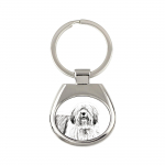 Polish Lowland Sheepdog, PON, Valee Sheepdog - keychain with a dog, keychain with a print, personalized pendant from the Art-Dog brand