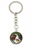 St. Bernard, Saint Bernard, Alpine Mastiff, Bernhardiner - keychain with your photo, key decoration, bag pendant from Art-Dog brand