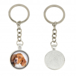 English Pointer I - keychain in a box, own photo, keychain pendant from Art-Dog brand