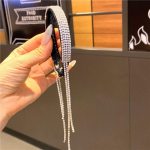 Imeilus peol s&auml;delev tutipeapael Naistele Wan Zi Tou Pan Juuksed Artefakt Juukseaksessuaarid Luksusliku disainiga peapael