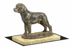 Rottweiler, Rott, Rottie II - dog figurine, dog silhouette figurine, trophy for Art-Dog dog show exhibition
