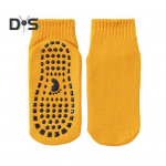 1 paar Unisex sokke Kesktoru L&otilde;hnatu Paksendatud Soe &uuml;hev&auml;rviline Silikoon p&otilde;hi K&otilde;rge Elastsus Libisemisvastane Higineumavus Kokkut&otilde;mbumisvastane Sport Talv kollane