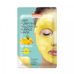PUREDERM - Koreańska bąbelkująca maseczka oczyszczająca do twarzy z kurkumą, 25g