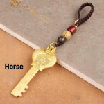 Legoy Zodiac Gold v&otilde;tmehoidja ripats auto v&otilde;lvkelder v&otilde;tmehoidja meeste ja naiste isikup&auml;rastatud koti kaunistus Alloy Heleroosa