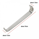 1 piece or 2 pieces Dental Surgical Implant Retrator Cheeck and Lip Retractor Implant Roux etractor Stainless Steel Surgical Tools 1 piece Small