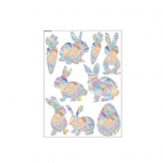 Aknakleebis Liblikad Isekleepuv vikerkaarprisma p&auml;ikesep&uuml;&uuml;dja ​​Kaunistusklaaskleebis Kodukaunistuse tarvikud I