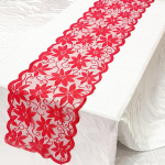 1tk &uuml;marlauariidest pulmapidu pidulik lauakate j&otilde;ulupunane kodukaunistus lillepits