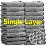 Maagiline puhastuslapp, paksendatud kahepoolne metallist terastraadist kaltsud K&ouml;&ouml;gin&otilde;ude pott pesulapp k&auml;ter&auml;tik puhastust&ouml;&ouml;riistad 1PCS