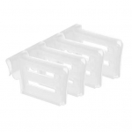 4 tk vaheseinaplaat, kokkut&otilde;mmatav ruumis&auml;&auml;stlik PP k&uuml;lmkapi riiulijagaja kodu jaoks 4pcs