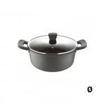 Pajaroog - Bergner - Retro - &Oslash; 24 cm - Alumiinium - Kaas komplektis must