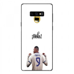 Coque Maniacase pour Samsung Galaxy Note9 Kylian Mbappe Real Madrid 9 Hola