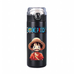 400 ml Anime &uuml;hes t&uuml;kis tr&uuml;kitud termospudel, roostevabast terasest kruus, lekkekindel vaakumkolb termokohv tee piima veepudel