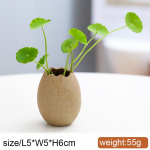 Mini abstraktne pragunenud munakoorega lillepott, munavaas, keraamilised portselanvaasid, lillekimp, kaunistused, k&auml;sit&ouml;&ouml;, kodukaunistused