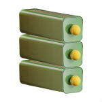 3 Tier Wall Mounted Storage Box for Desk Organization in Home Office punane