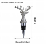 Deer Stag Head veinivalaja Veinivalaja korgiga pudel Creative Animal Bar T&ouml;&ouml;riistad Loomapea pudel Veinipudel